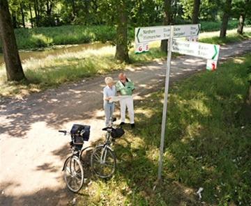 200km fietsroute rondom